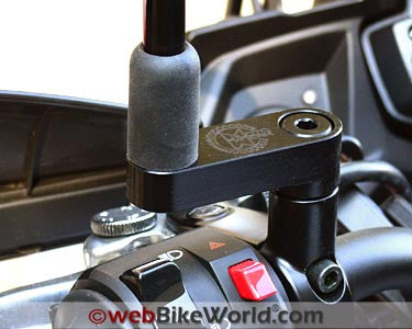 Mirror Extenders review on webbikeworld
