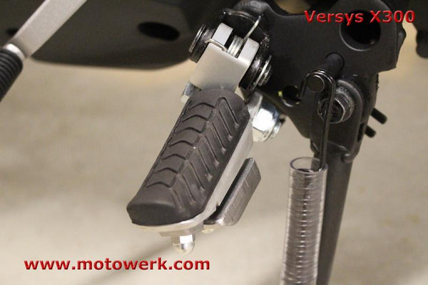 Lowering Foot Peg Blocks for Kawasaki (Final Sale)